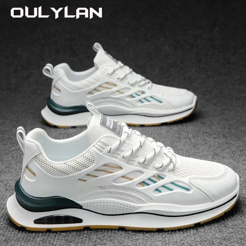 2024 Fashion Men's Sneakers Lightweight Wear-resistant Anti Slip Running Shoes Casual White Footwear Men Summer Sports Shoes