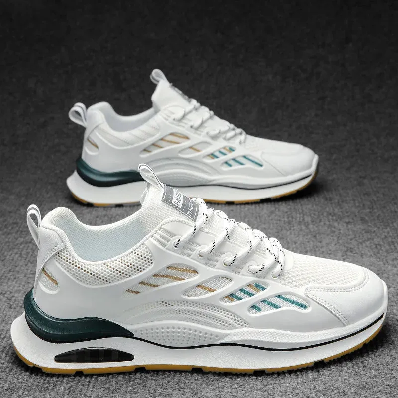 2024 Fashion Men's Sneakers Lightweight Wear-resistant Anti Slip Running Shoes Casual White Footwear Men Summer Sports Shoes