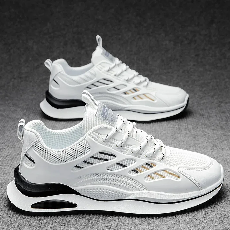 2024 Fashion Men's Sneakers Lightweight Wear-resistant Anti Slip Running Shoes Casual White Footwear Men Summer Sports Shoes