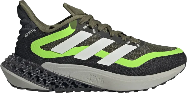 Adidas 4DFWD Pulse 2.0 J 'Focus Olive Solar Green Sneakers