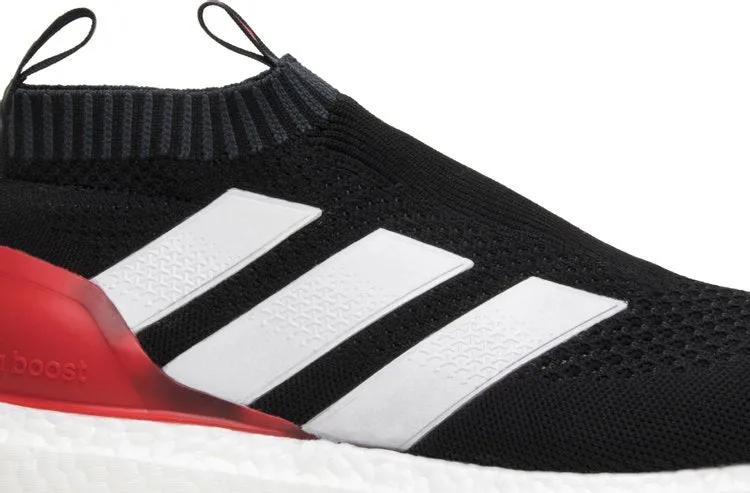 Adidas Ace 16  PureControl UltraBoost 'Red Limit' sneakers, black