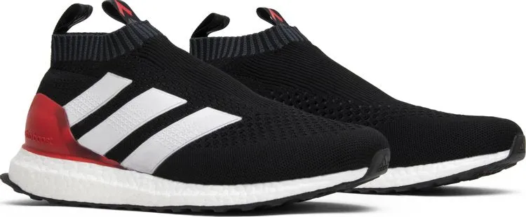 Adidas Ace 16  PureControl UltraBoost 'Red Limit' sneakers, black