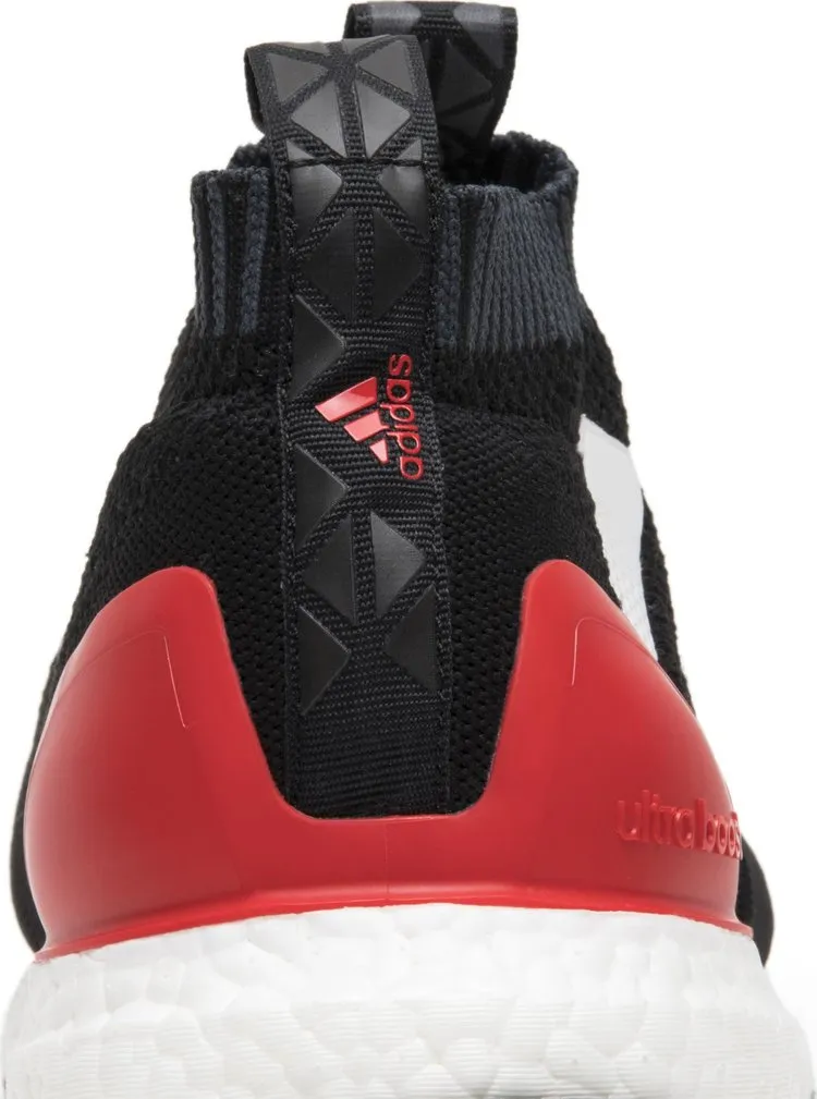 Adidas Ace 16  PureControl UltraBoost 'Red Limit' sneakers, black