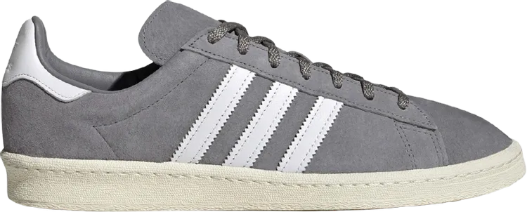 Adidas Campus 80s 'Grey Off White' Sneakers, Gray