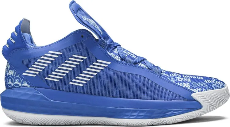 Adidas Dame 6 'Glow Blue' sneakers, blue