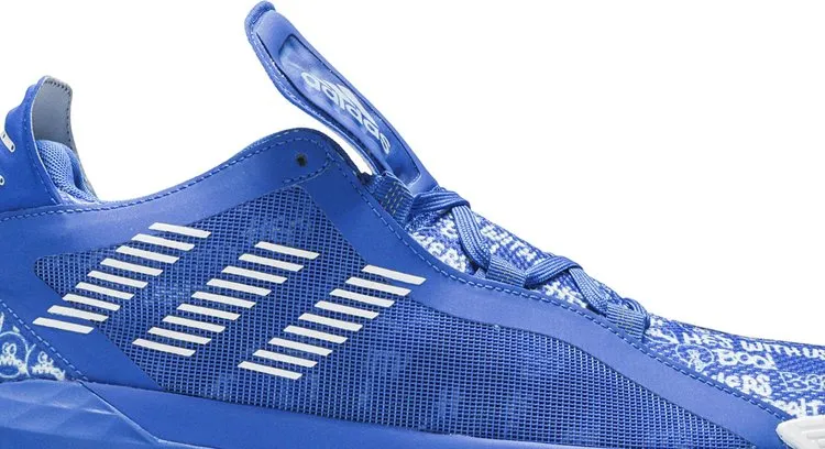 Adidas Dame 6 'Glow Blue' sneakers, blue