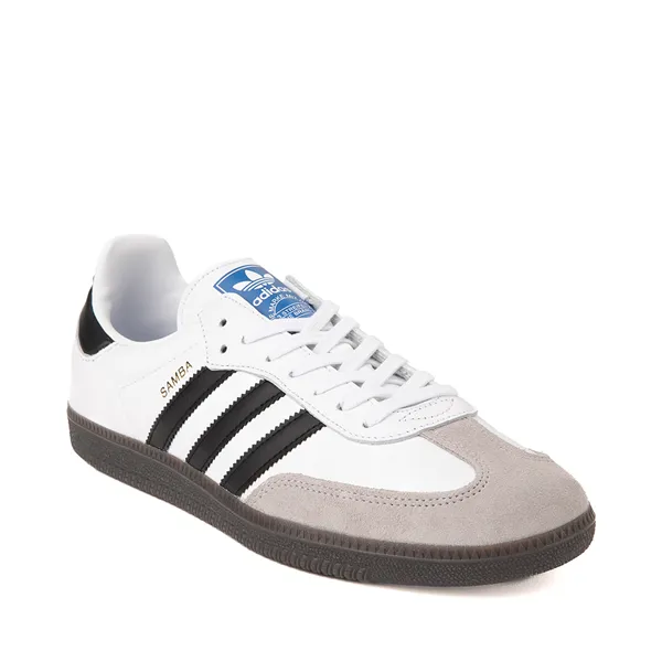 Adidas Samba OG Athletic sneakers, white/black/gray