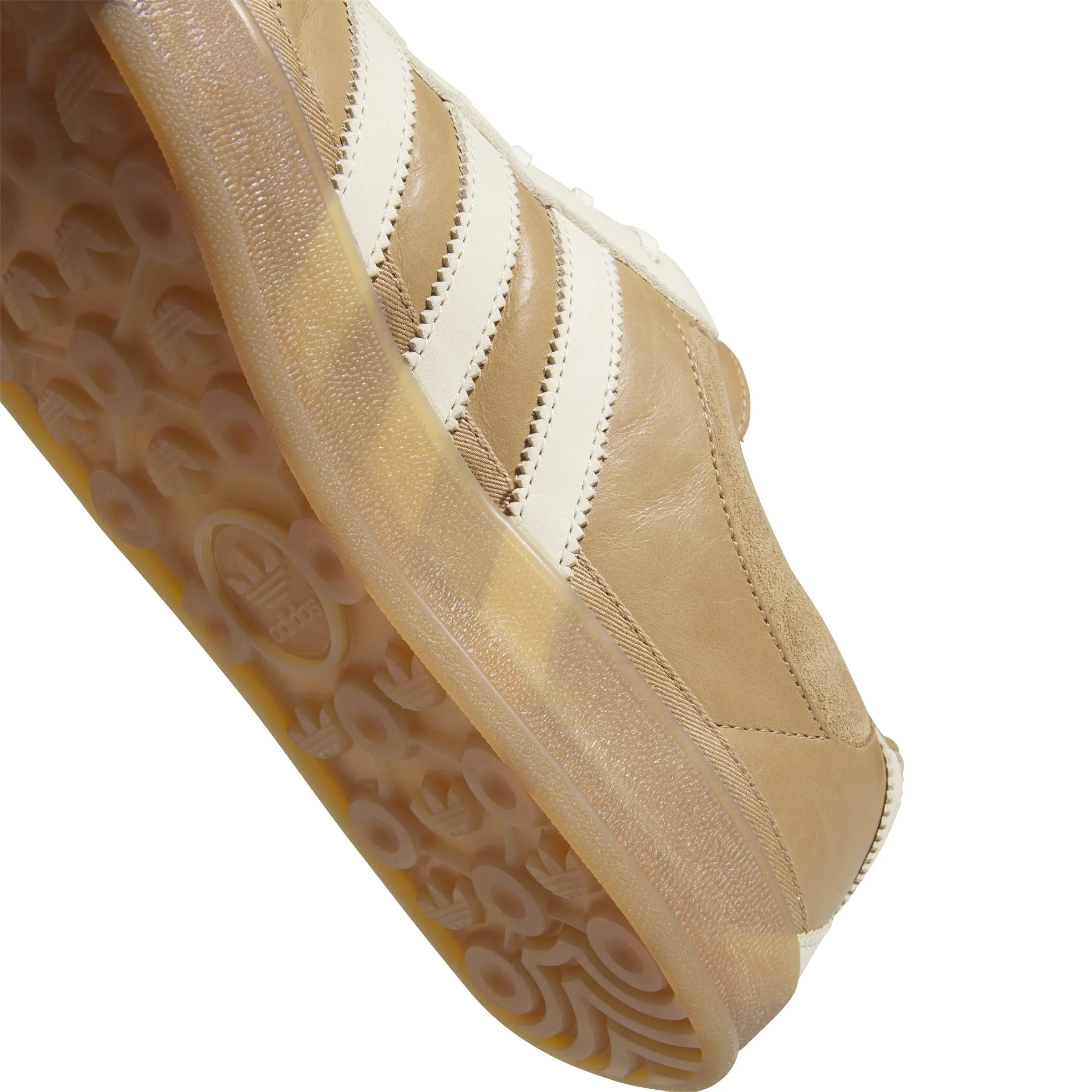 Adidas x  Bad Bunny X Lionel Messi Gazelle Beige/Cardboard/Cream White/Wild Brown JR0182