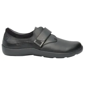 Anodyne No. 63 Women's Casual Comfort Stretch Shoes - Black Stretch