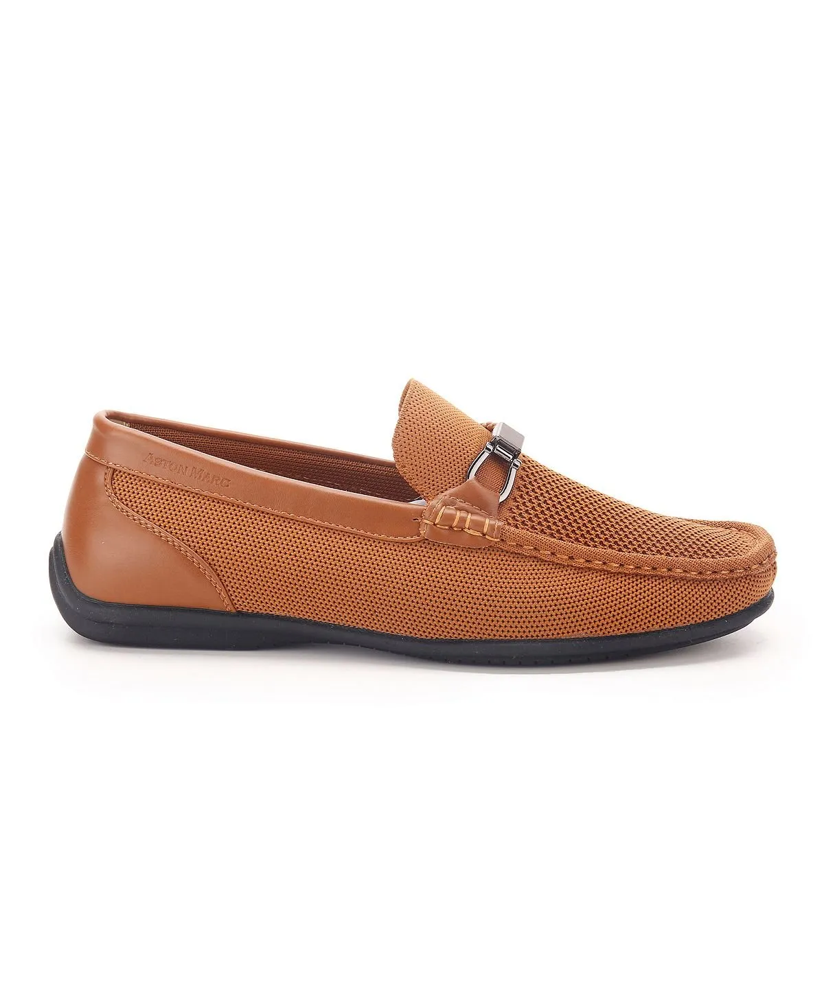 Aston Marc Men's Knit Moccasin Loafers