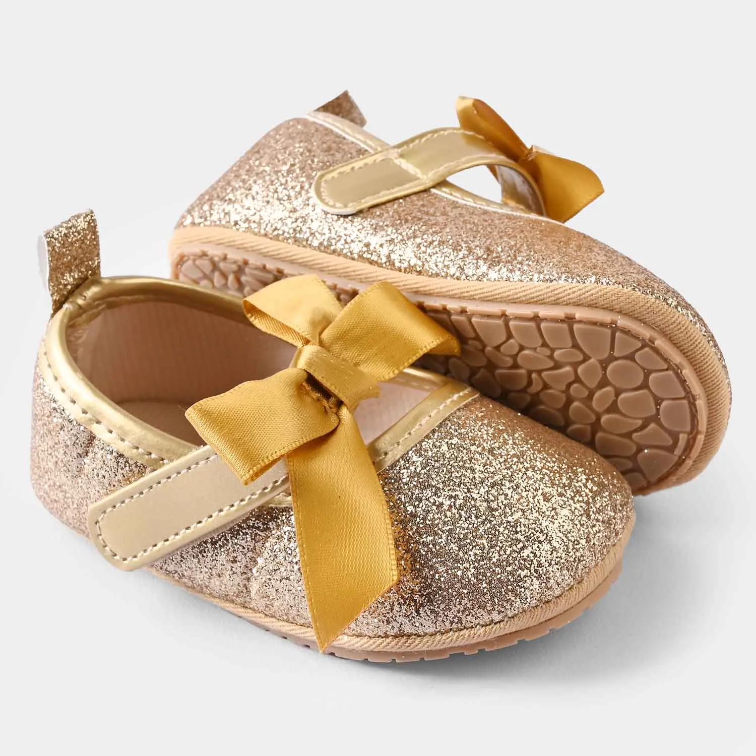 Baby Girl Shoes E46-Golden