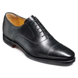 BARKER Wright Shoes - Mens Oxford Style - Black Calf