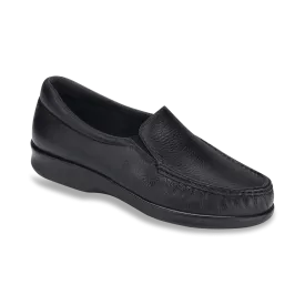 BLACK | SAS Twin - Slip On Walking Shoe at Brandy's Shoes Made in USA