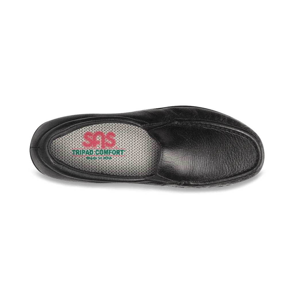 BLACK | SAS Twin - Slip On Walking Shoe at Brandy's Shoes Made in USA