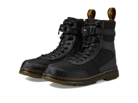 Boots Dr. Martens Kid's Collection Combs Tech (Big Kid), black