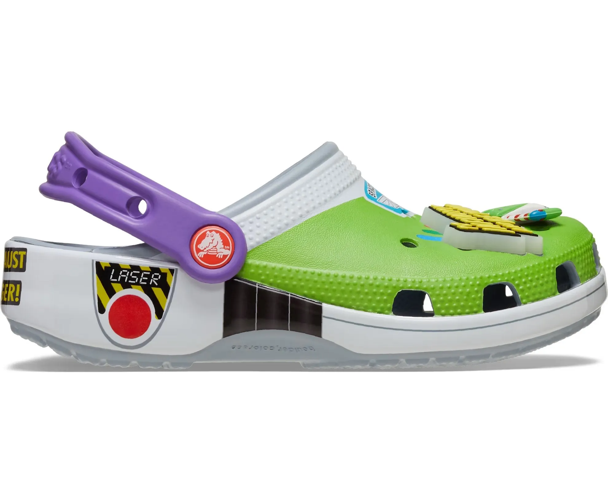 Children's clogs Crocs Classic x Toy Story 'Buzz Lightyear', green/gray