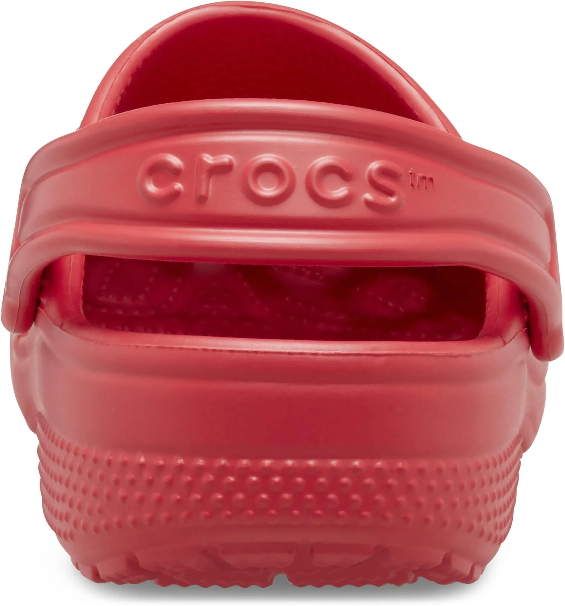 Classic Clog Crocs, Varsity Red