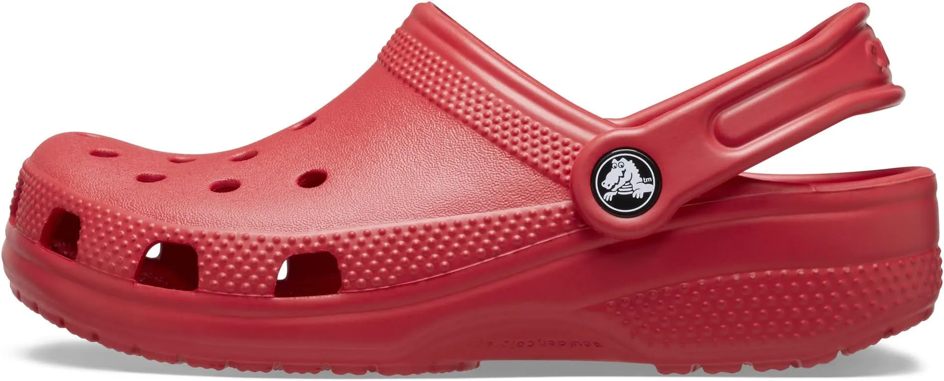 Classic Clog Crocs, Varsity Red