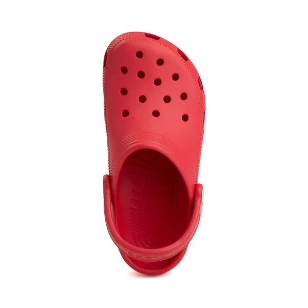 Classic Crocs clogs, red