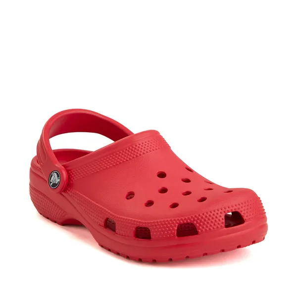 Classic Crocs clogs, red