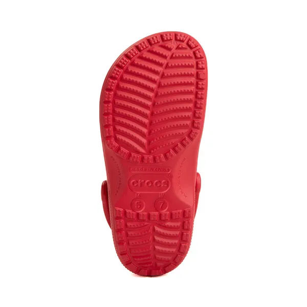 Classic Crocs clogs, red