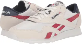 Classic Nylon Reebok Sneakers, White/White