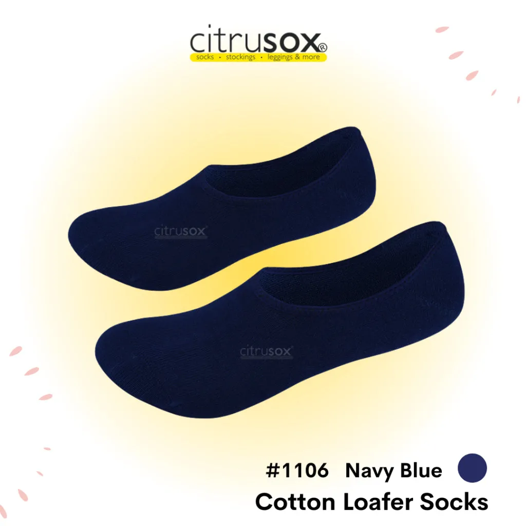 Cotton Loafer No-Show Socks