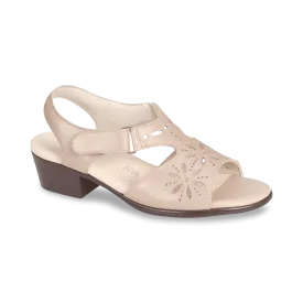 CREAM | SAS Sunburst - Heeled Sandal at Brandy's Shoes Made in USA