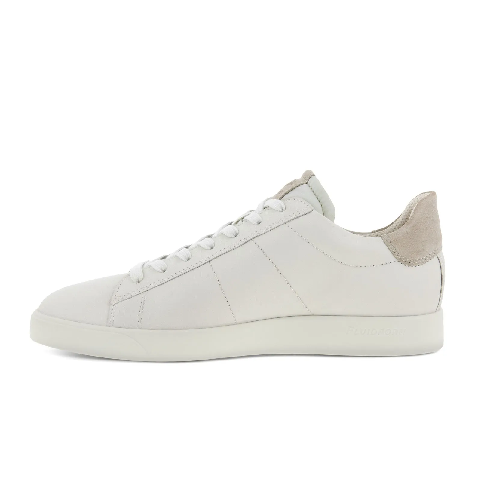 ECCO Street Lite Retro Sneaker (Men) - White/Gravel