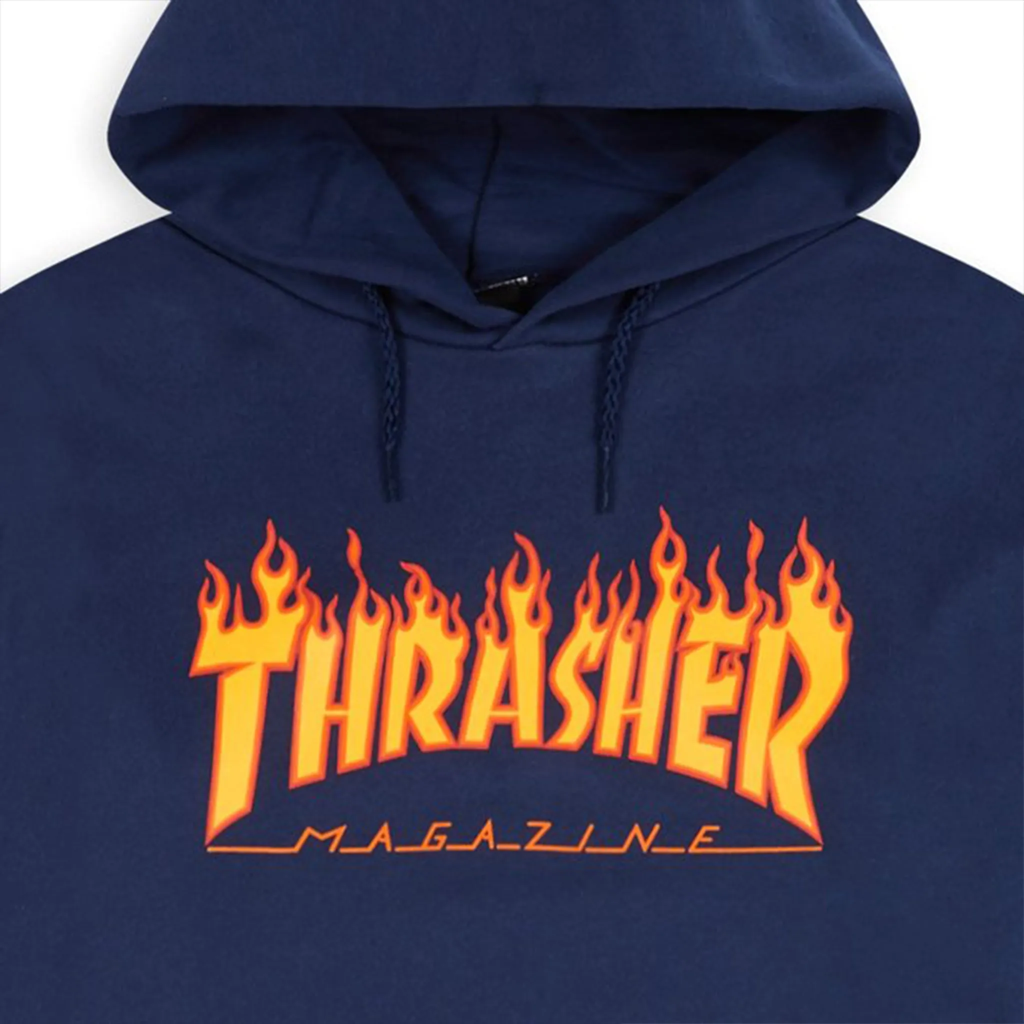 Flame Logo Hoodie (Navy)