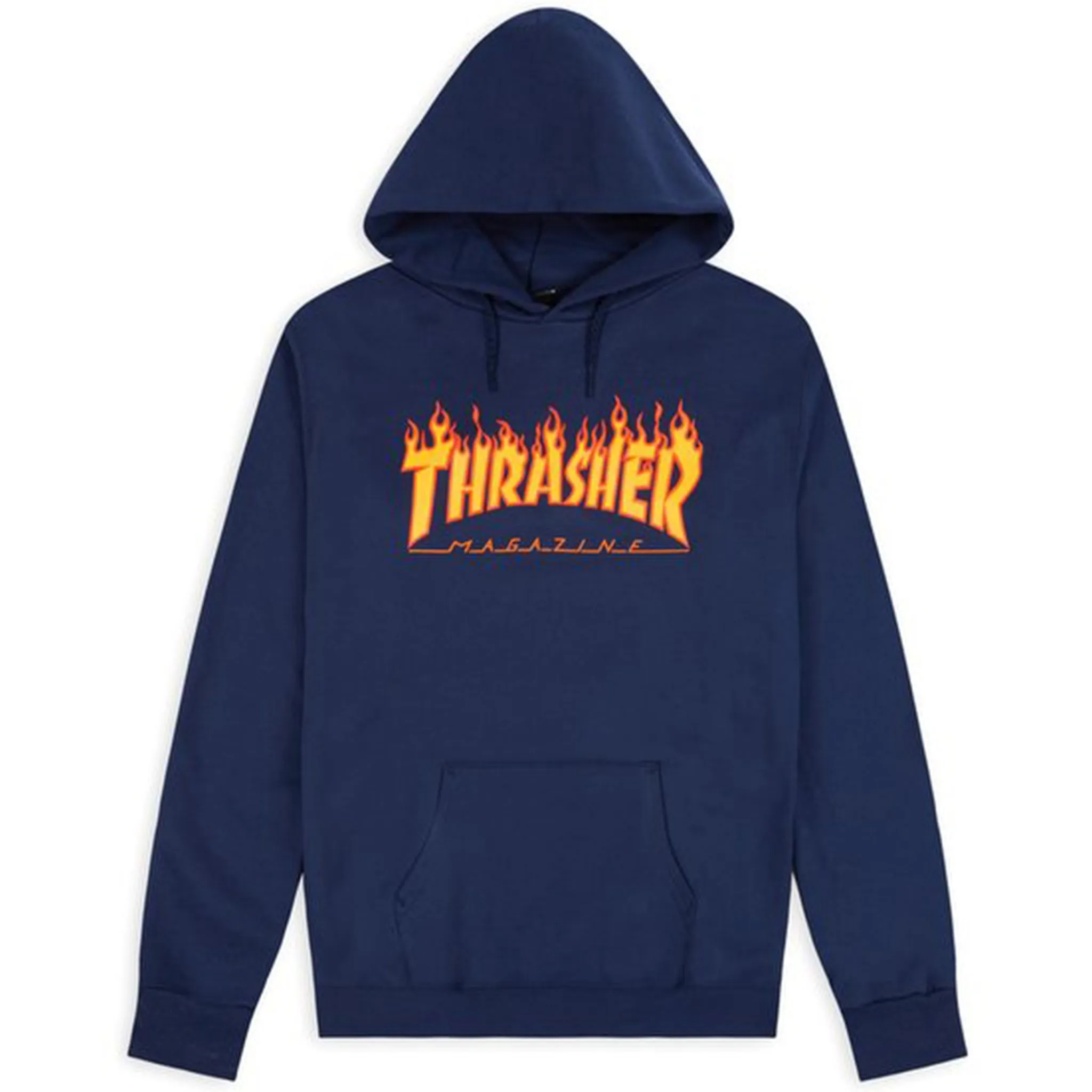 Flame Logo Hoodie (Navy)