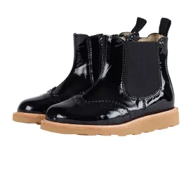 Francis Kids Chelsea Boot Black Patent Leather