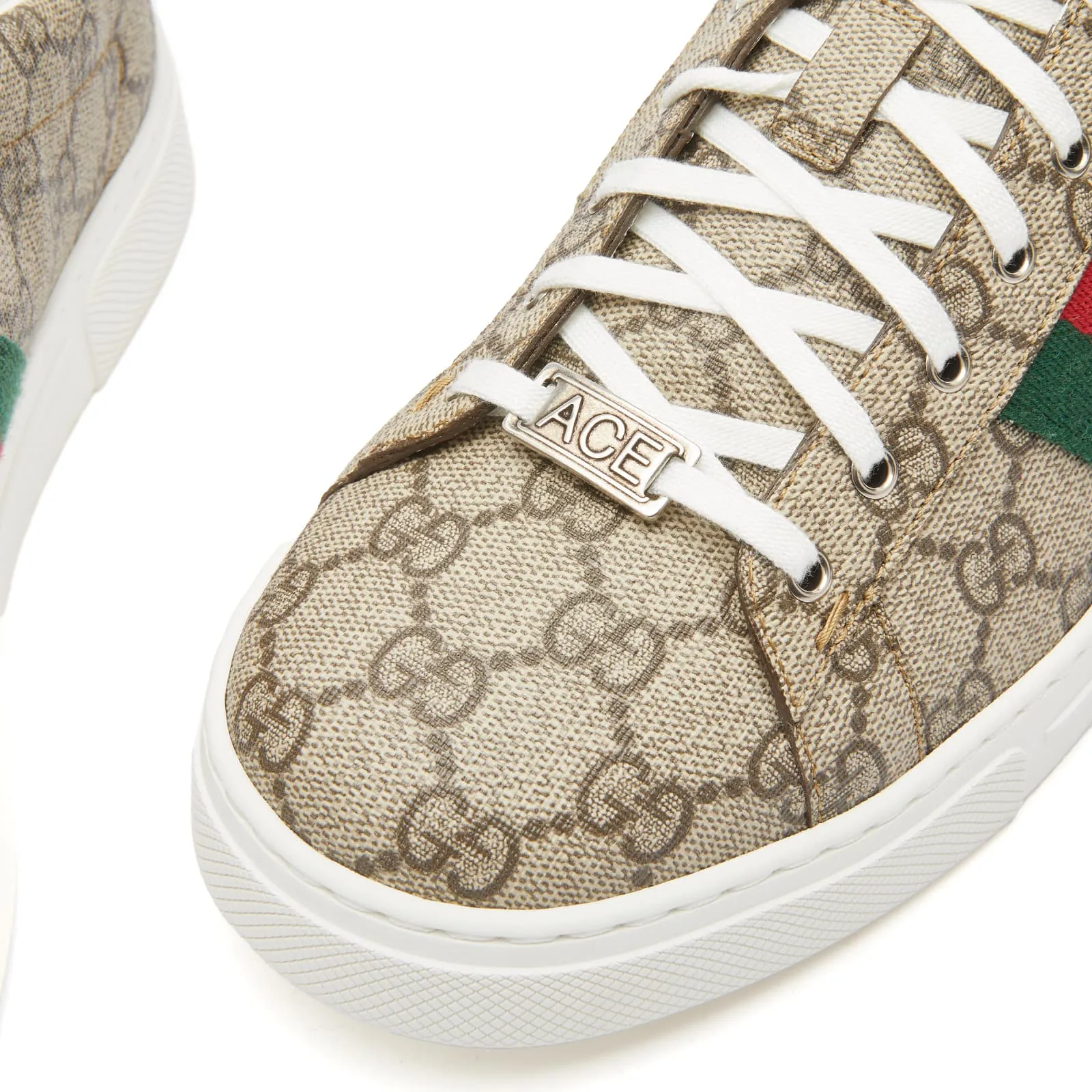 Gucci Lace sneakers, beige