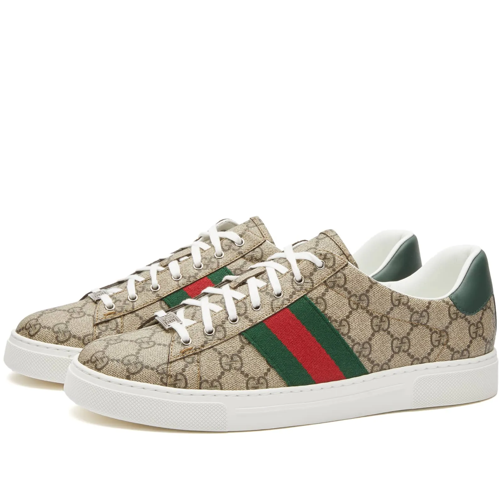 Gucci Lace sneakers, beige