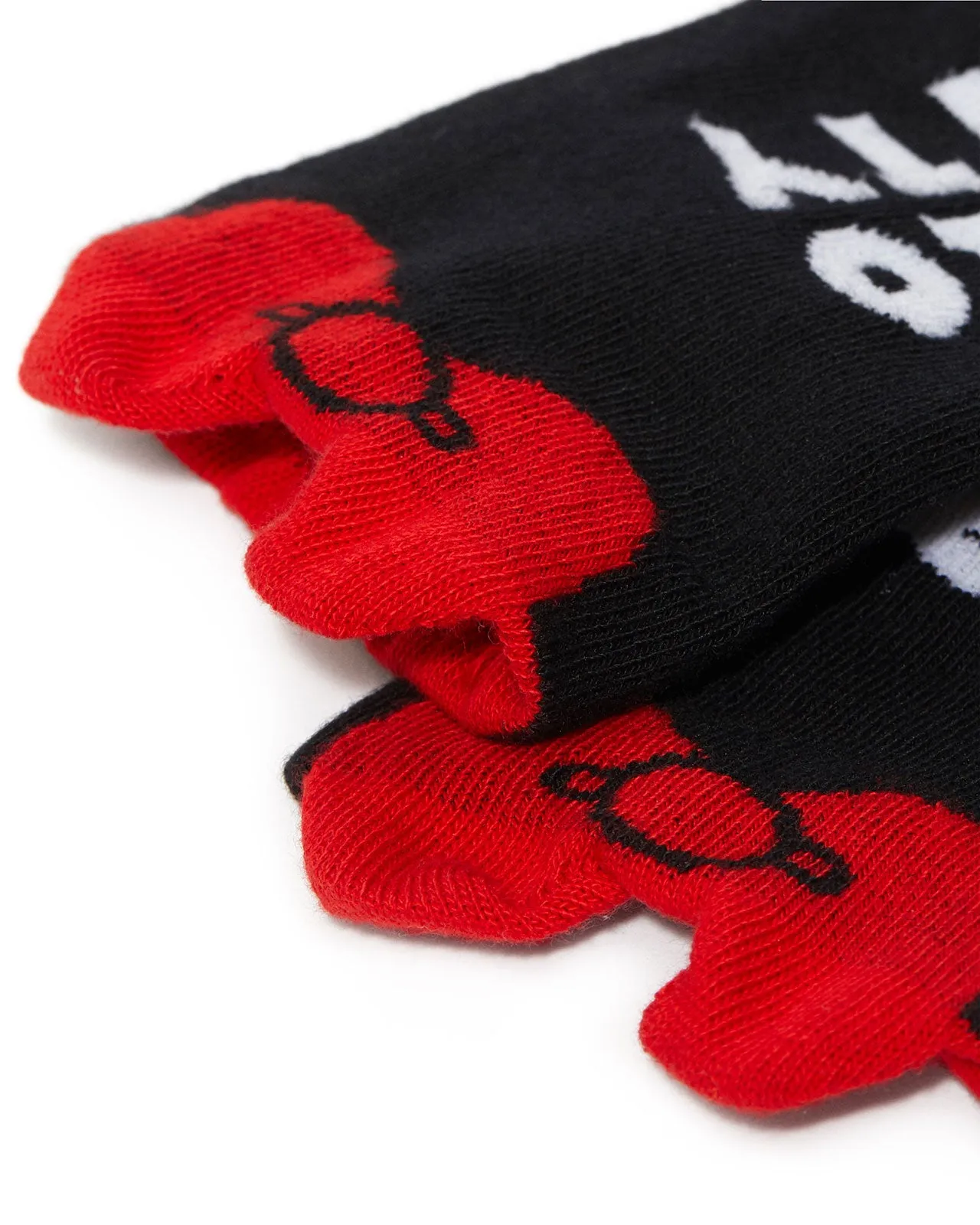 Hello Kitty Bow Socks (Black)