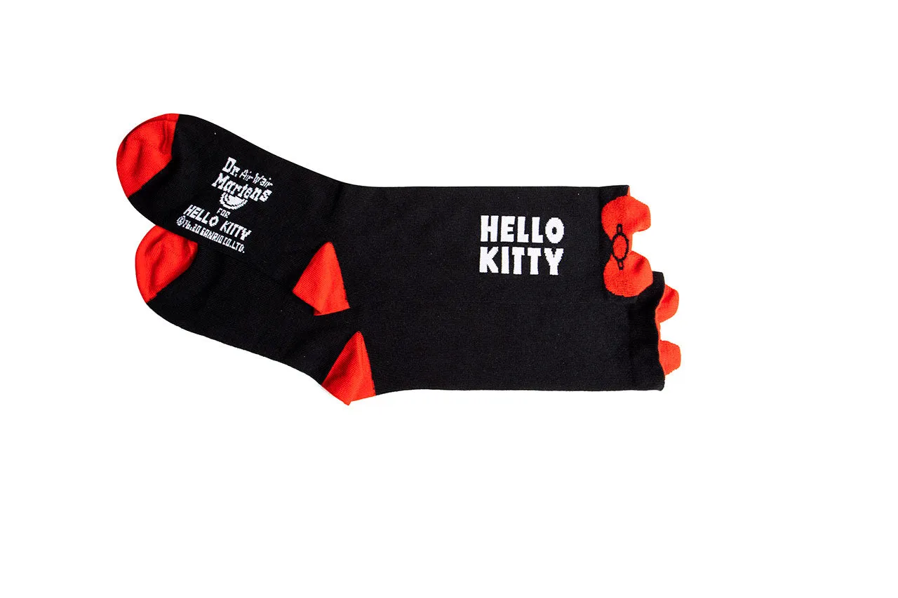 Hello Kitty Bow Socks (Black)