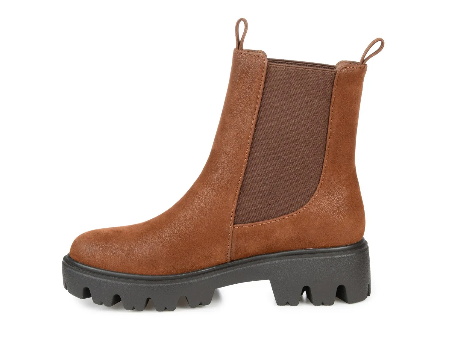 Ivette Collection Journee Journee Collection Chelsea boots, dark brown