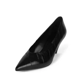 JEFFREY CAMPBELL QUARTE-2O PUMP-BLK