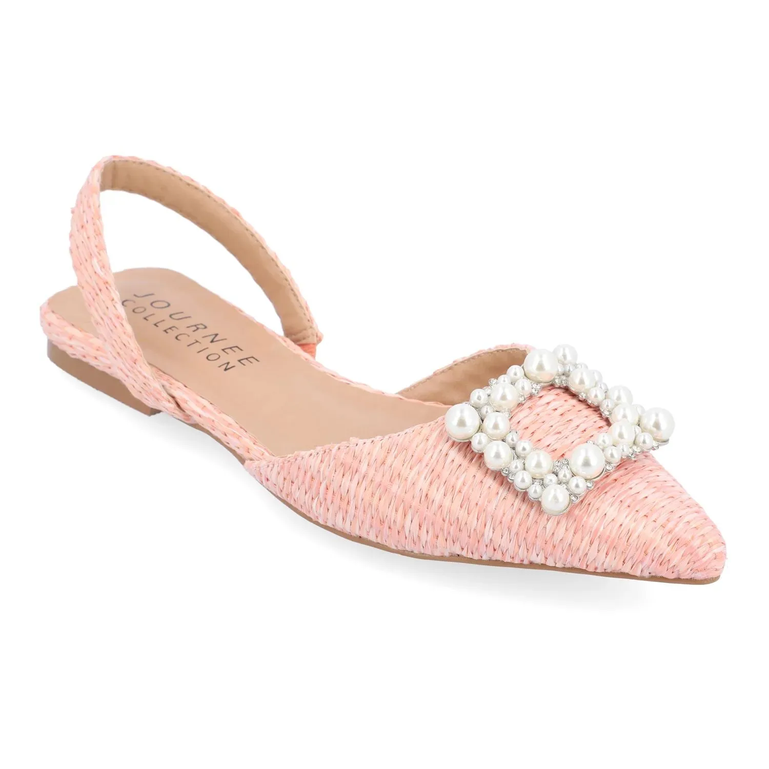 Journee Collection Hannae Journee Collection Women's Flat Shoes, Pink