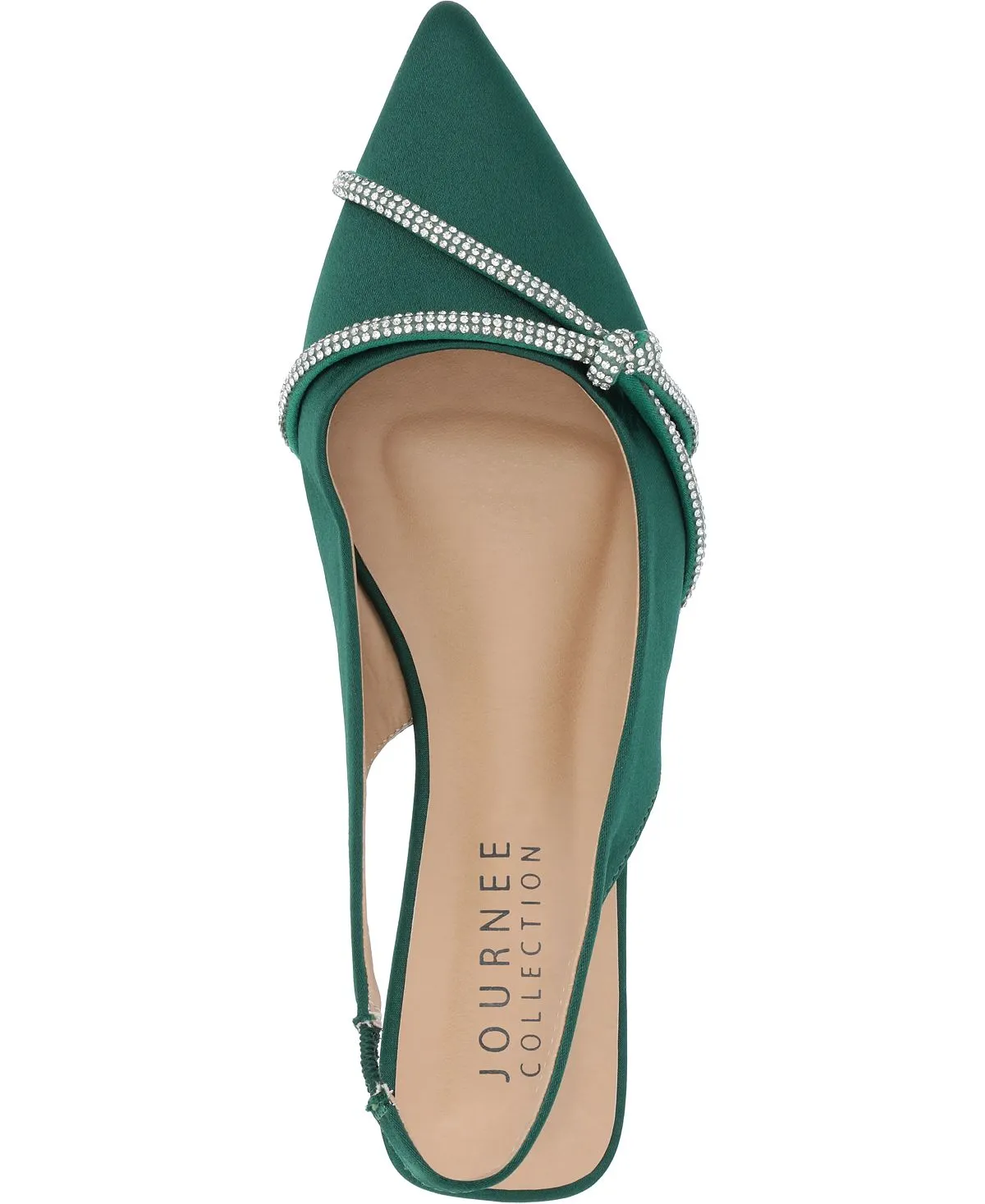 Journee Collection Women's Rebbel Flat Shoes, Green