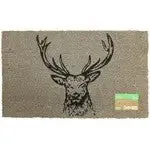 JVL Coir Mat Animal Themed Outdoor Coir Doormat - 45 x 75cm