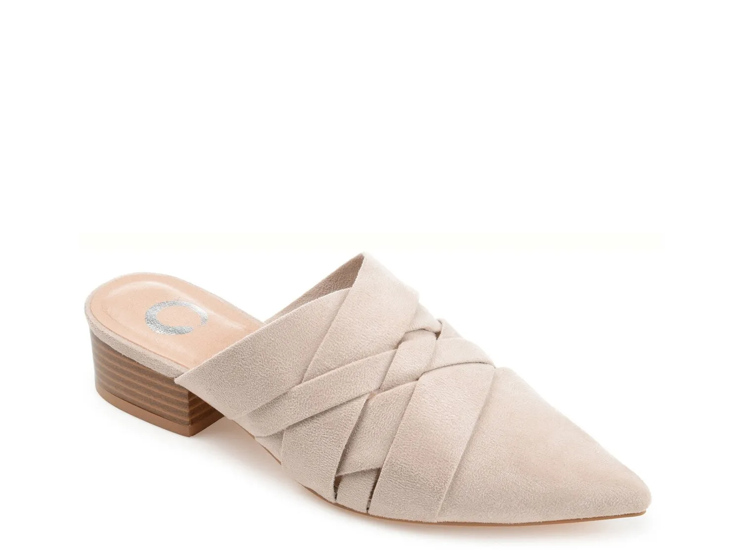 Kalida mules from the Journee Journee Collection, beige