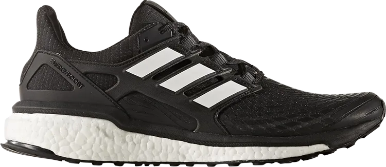 Limited Edition Adidas Energy Boost 'Core Black' Sneakers, Black