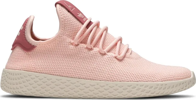 Limited edition Adidas Pharrell x Wmns Tennis Hu 'Icey Pink' sneakers, pink