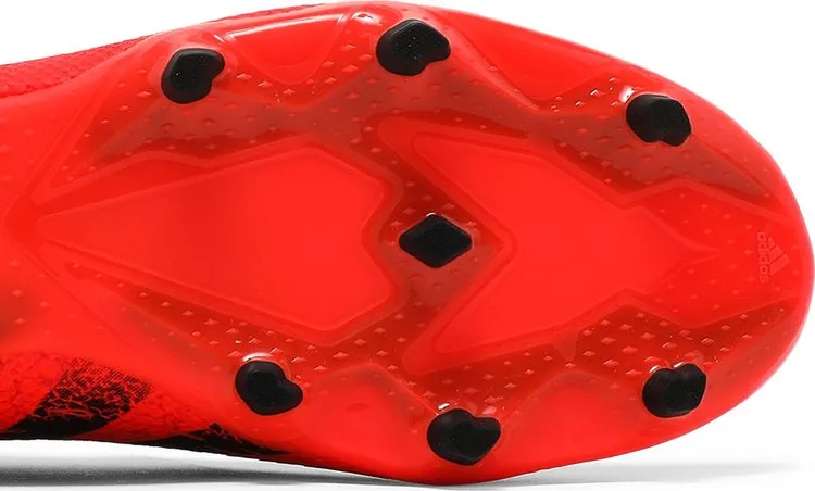 Adidas Predator Freak.3 FG Limited Edition Demonscale - Solar Red Football Boots in Red