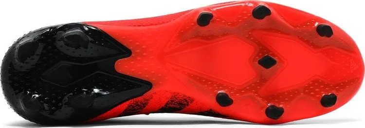 Adidas Predator Freak.3 FG Limited Edition Demonscale - Solar Red Football Boots in Red