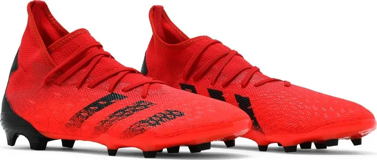 Adidas Predator Freak.3 FG Limited Edition Demonscale - Solar Red Football Boots in Red