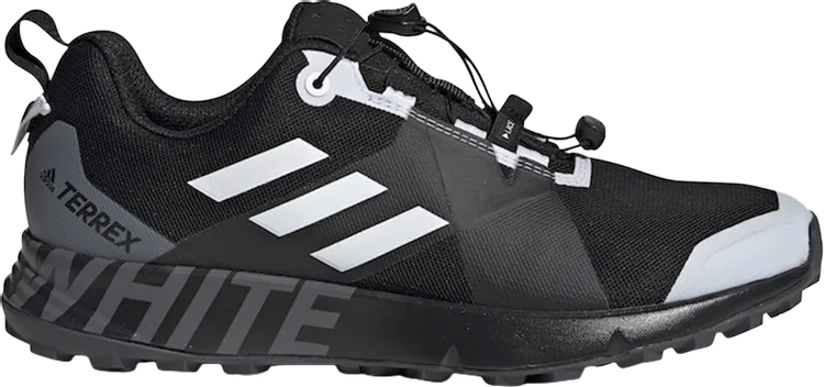 Limited Edition Adidas White Mountaineering x Terrex TWO GTX 'Core Black' Sneakers, Black