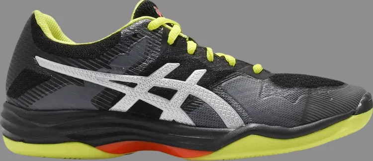 Limited edition gel tactic 'black yellow' Asics sneakers, black