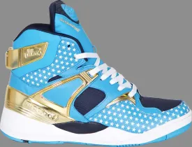 Limited edition major x the pump certified '25th anniversary' Reebok sneakers, blue